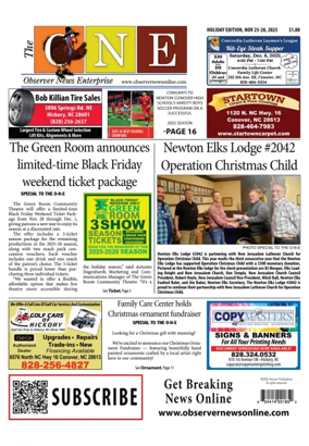 Cover of Observer News Enterprise