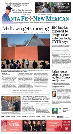 Cover of Santa Fe New Mexican