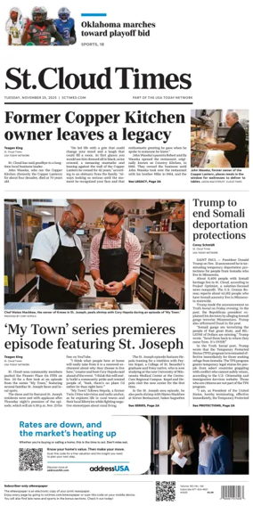 Cover of St. Cloud Times