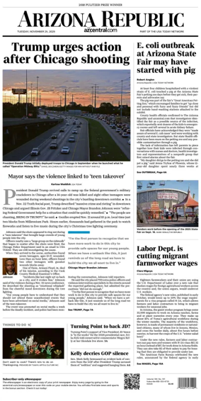 Cover of The Arizona Republic