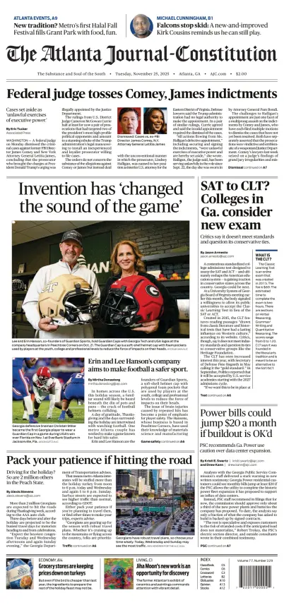 Cover of The Atlanta Journal-Constitution