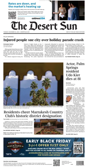 Cover of The Desert Sun