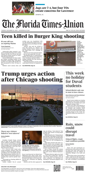 Cover of The Florida Times-Union