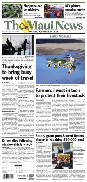 Cover of The Maui News