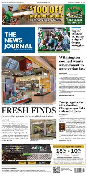 Cover of The News Journal