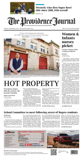 Cover of The Providence Journal
