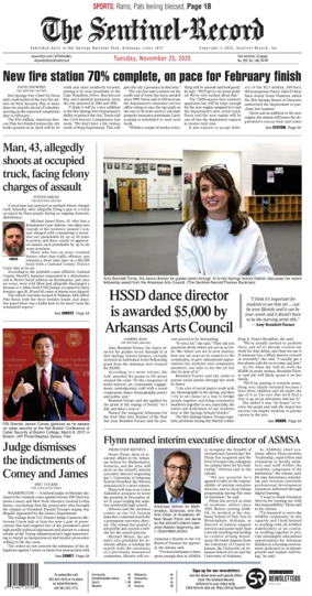 Cover of The Sentinel-Record