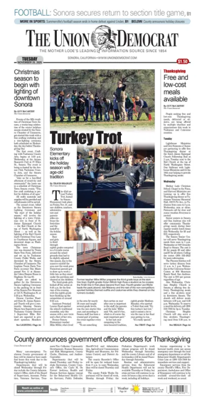 Cover of The Union Democrat