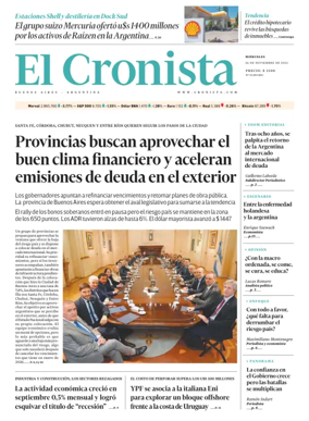 Cover of El Cronista comercial