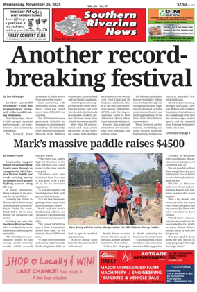 Cover of Southern Riverina news