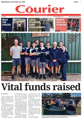 Cover of The Cobram Courier