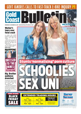 Cover of The Gold Coast Bulletin