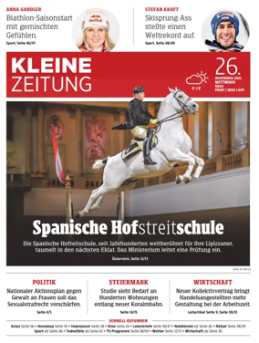 Cover of Kleine Zeitung Steiermark