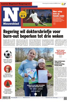 Cover of Het Nieuwsblad
