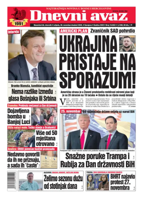 Cover of Dnevni avaz