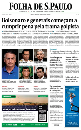 Cover of Folha De S.Paulo