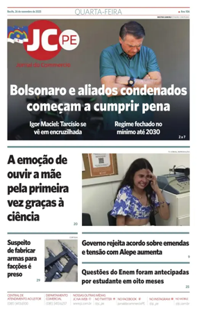 Cover of Jornal do Commercio
