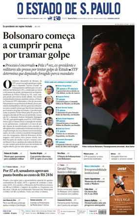 Cover of O Estado de S. Paulo