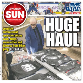 Cover of Edmonton Sun
