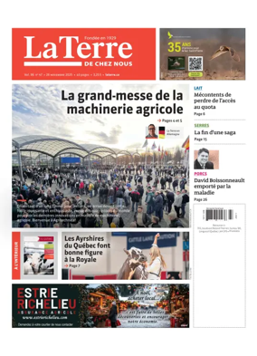 Cover of La Terre de chez nous