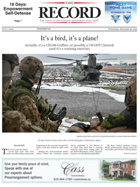 Cover of Sherbrooke Record