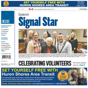 Cover of The Goderich Signal-Star