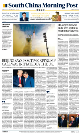 Cover of South China Morning Post