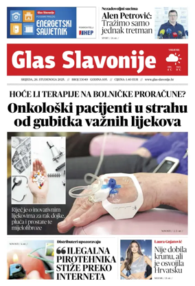 Cover of Glas Slavonije