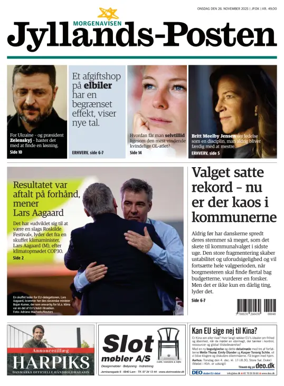 Cover of Jyllands-Posten