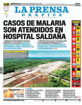 Cover of La Prensa Grafica