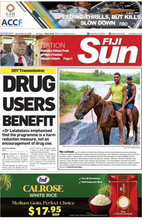 Cover of Fiji Sun