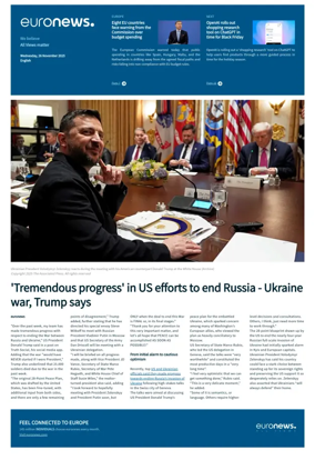 Cover of EuroNews (English Edition)