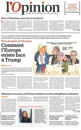 Cover of L'Opinion