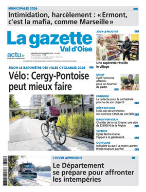 Cover of La Gazette Val d'Oise