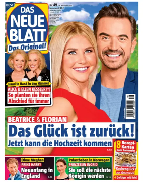 Cover of DAS NEUE BLATT