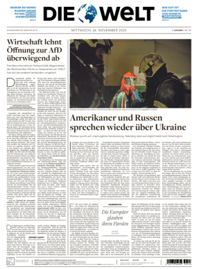 Cover of Die Welt
