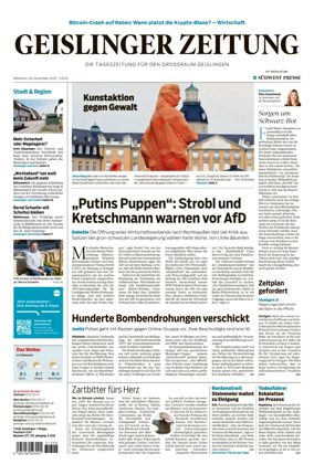 Cover of Geislinger Zeitung