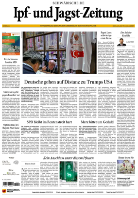 Cover of Ipf- und Jagst-Zeitung