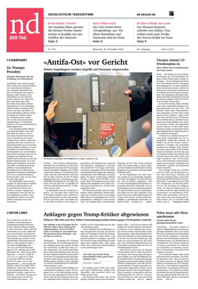 Cover of Neues Deutschland