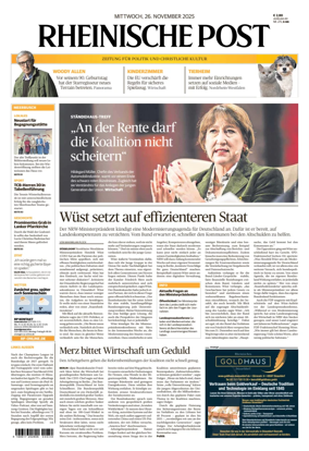 Cover of Rheinische Post Duesseldorf Meerbusch