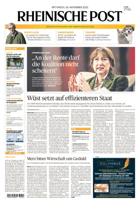 Cover of Rheinische Post – Düsseldorf Mitte/West/Ost/Nord/Süd