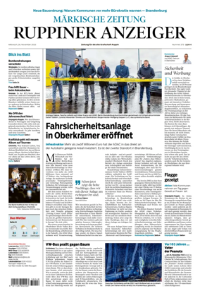 Cover of Ruppiner Anzeiger