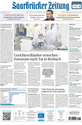 Cover of Saarbruecker Zeitung