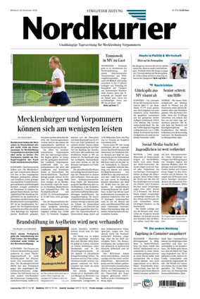 Cover of Strelitzer Zeitung