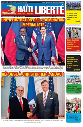 Cover of Haiti Liberte