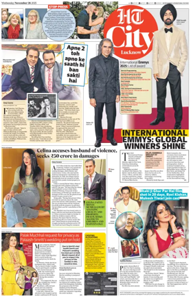 Cover of Hindustan Times (Lucknow) - Live