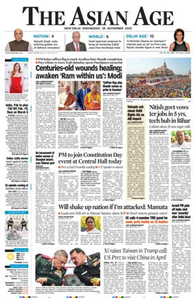 Cover of The Asian Age