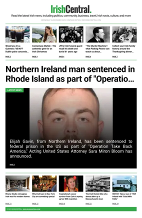 Cover of Irish Central