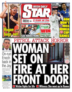 Cover of Irish Daily Star