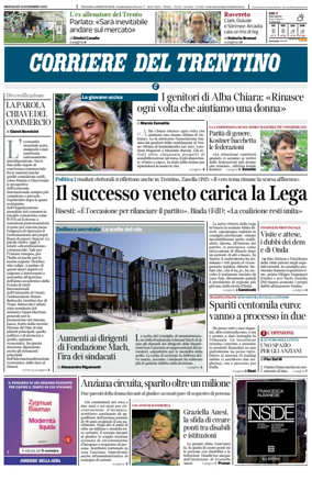 Cover of Corriere del Trentino